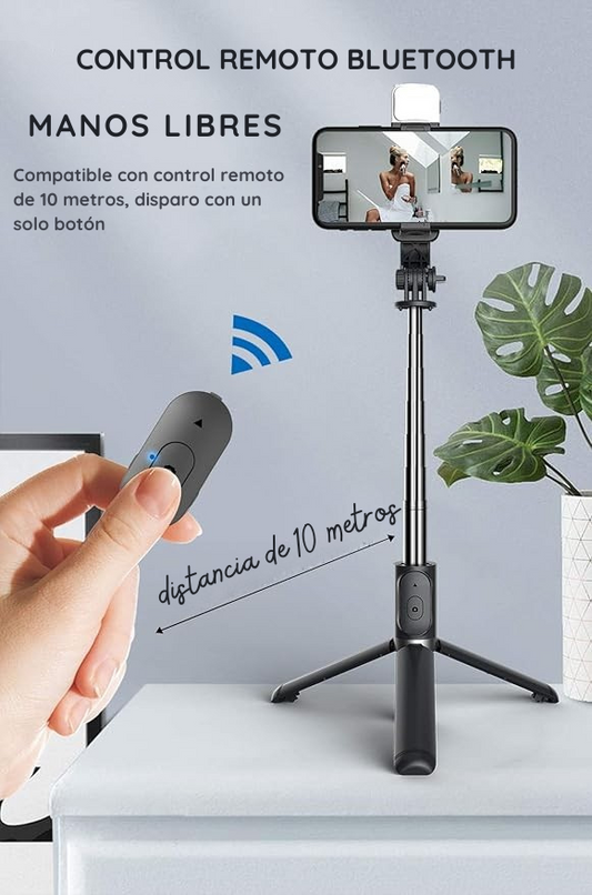 Lumic® -  Tripode para celular 4 en 1